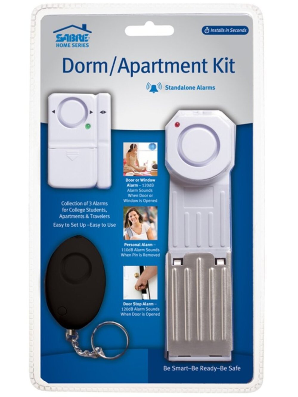 Sabre Home Series Dorm / Apartment Alarm Kit-NWT